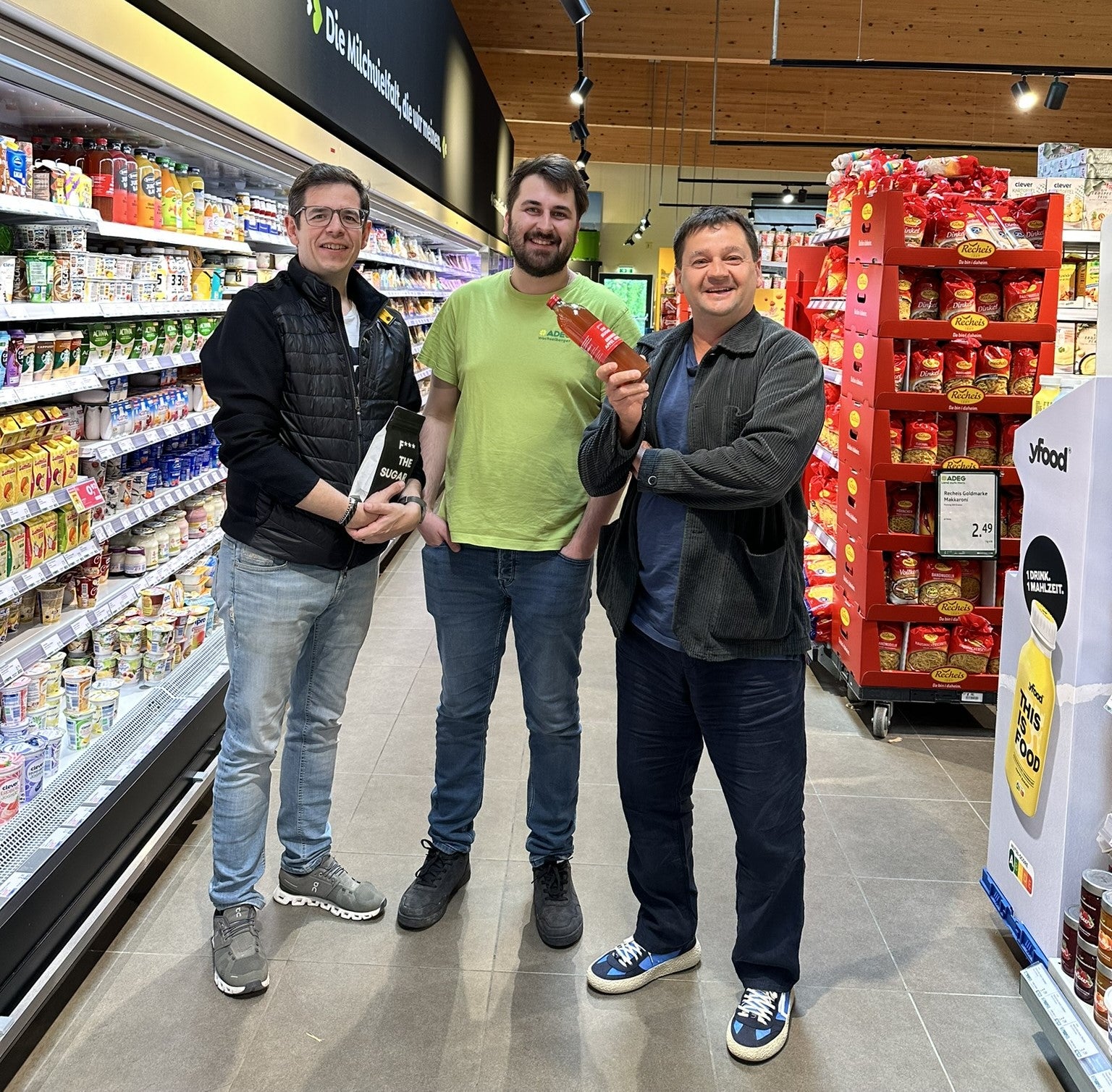 Ludwig, Patrick von ADEG Wechselber und Silvio von der Ludwegs OG