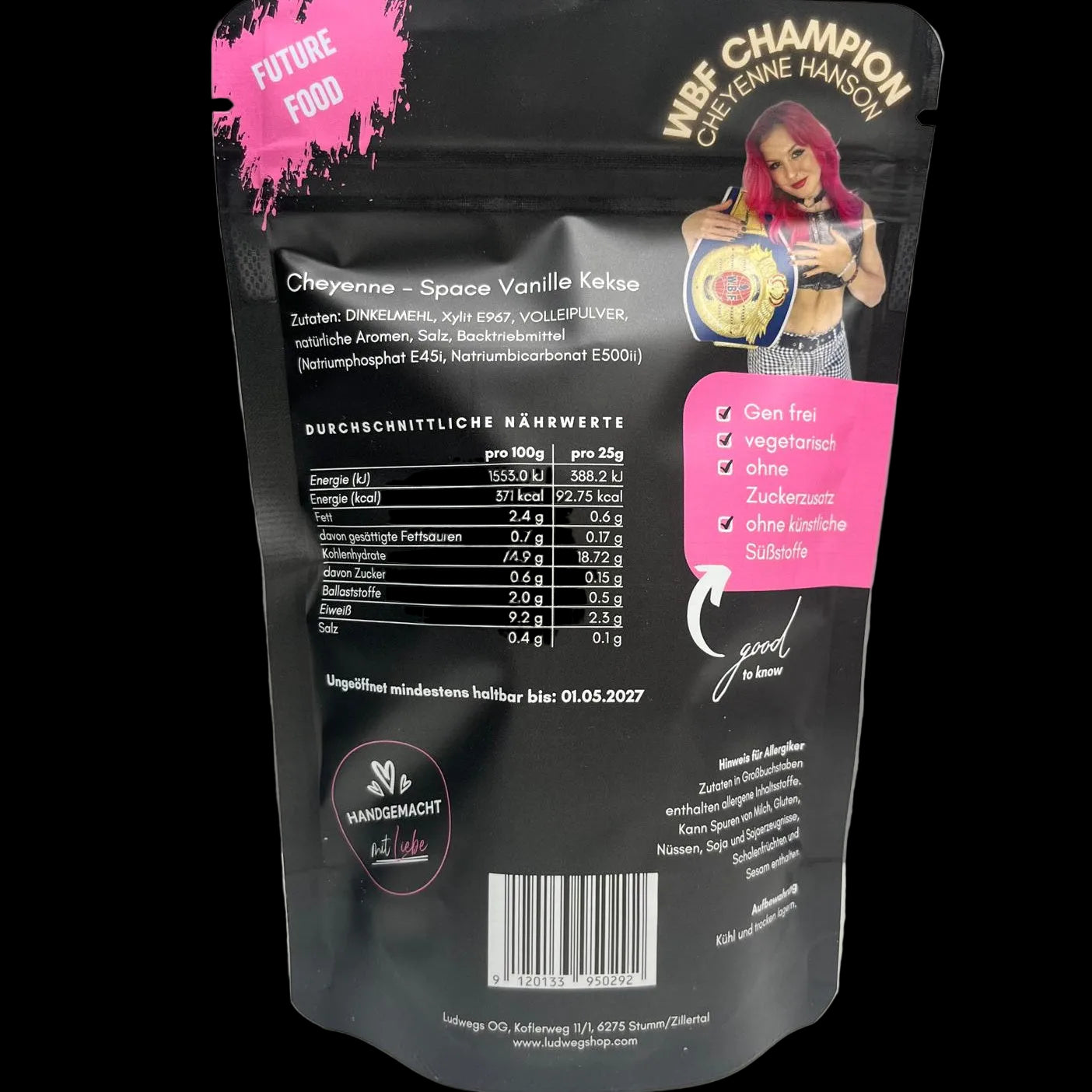 Cheyenne Hanson Cookies – Vanille-Dinkel-Cookies mit Xylit