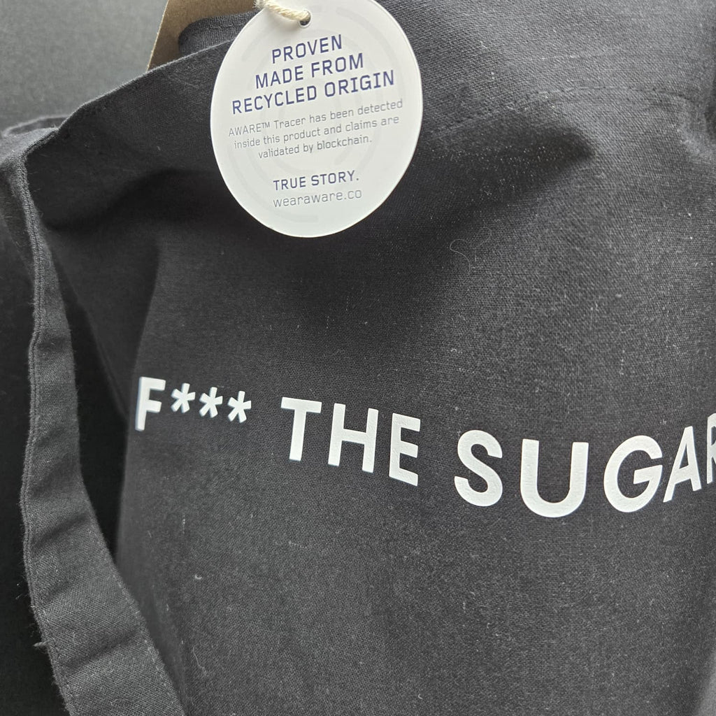 F*** THE SUGAR Einkaufstasche – Wiederverwendbare Tragetasche