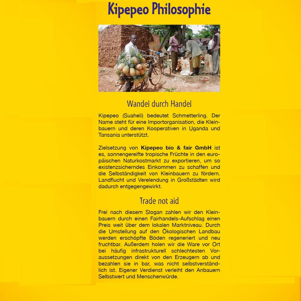 Kipepeo Bio-Ananas – Getrocknete Bio-Ananas