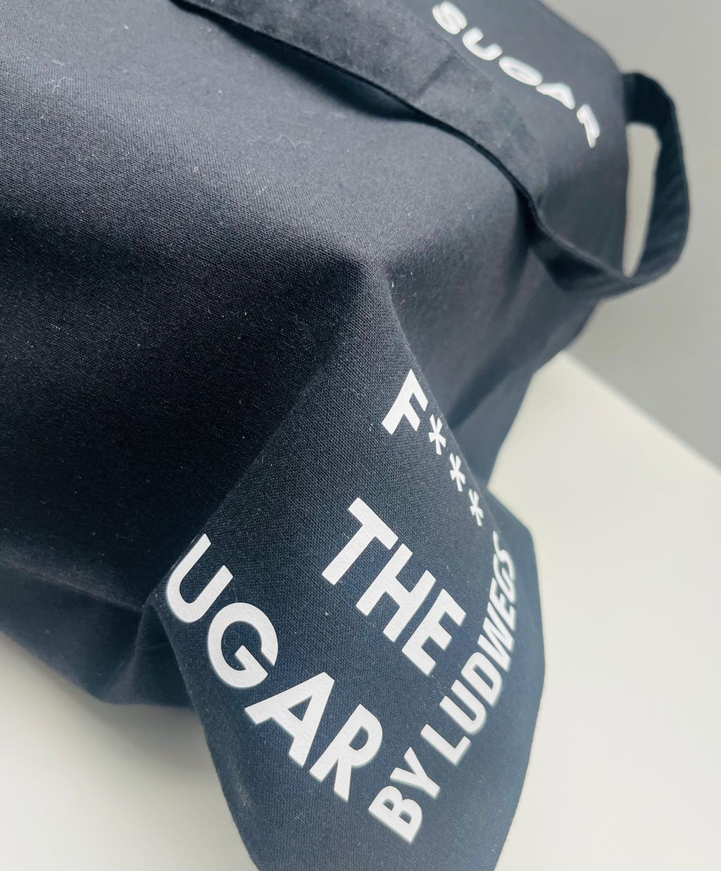 F*** THE SUGAR Einkaufstasche – Wiederverwendbare Tragetasche